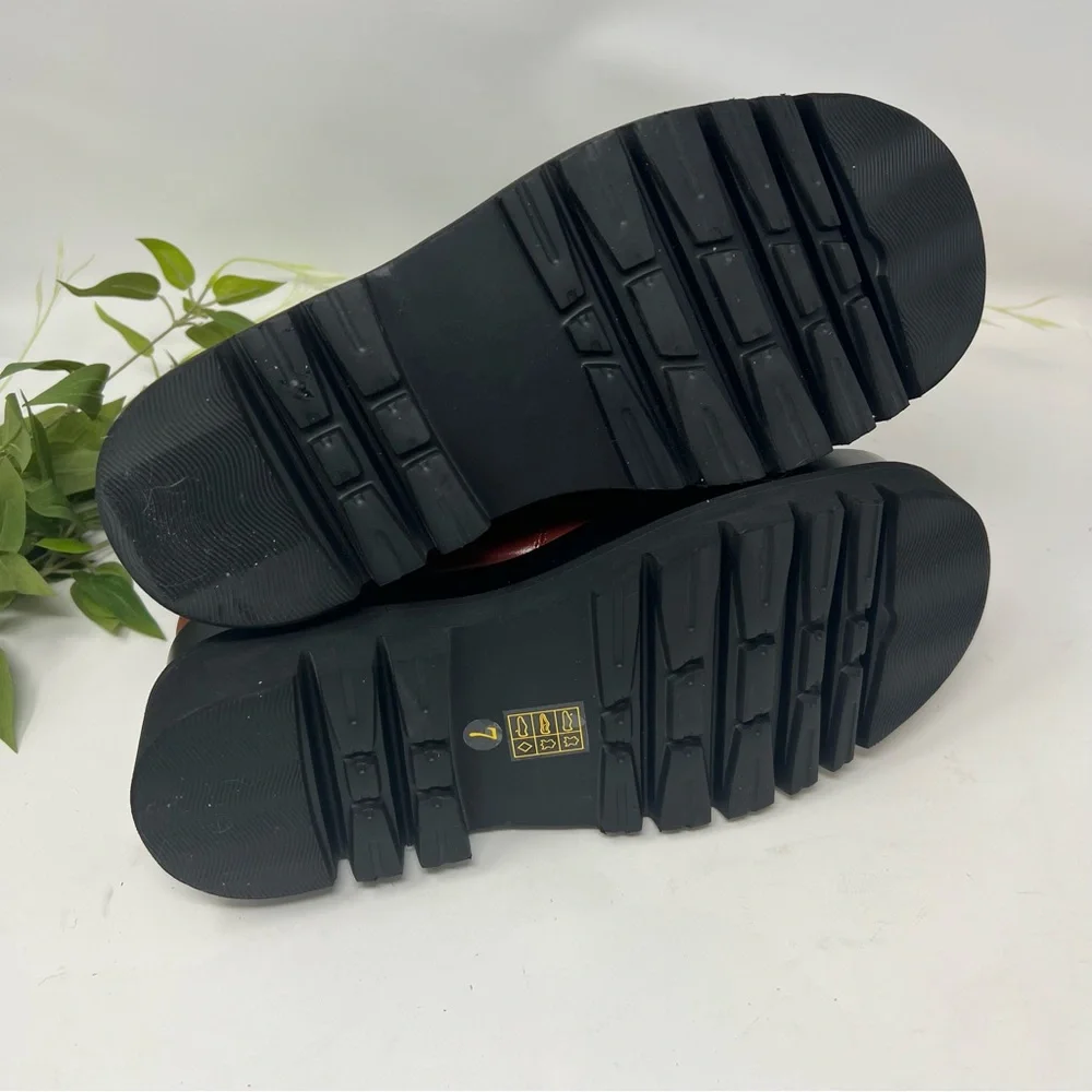 New Jeffrey Campbell Dozed Platform Chunky Boots Size 7 - Picture 7 of 8